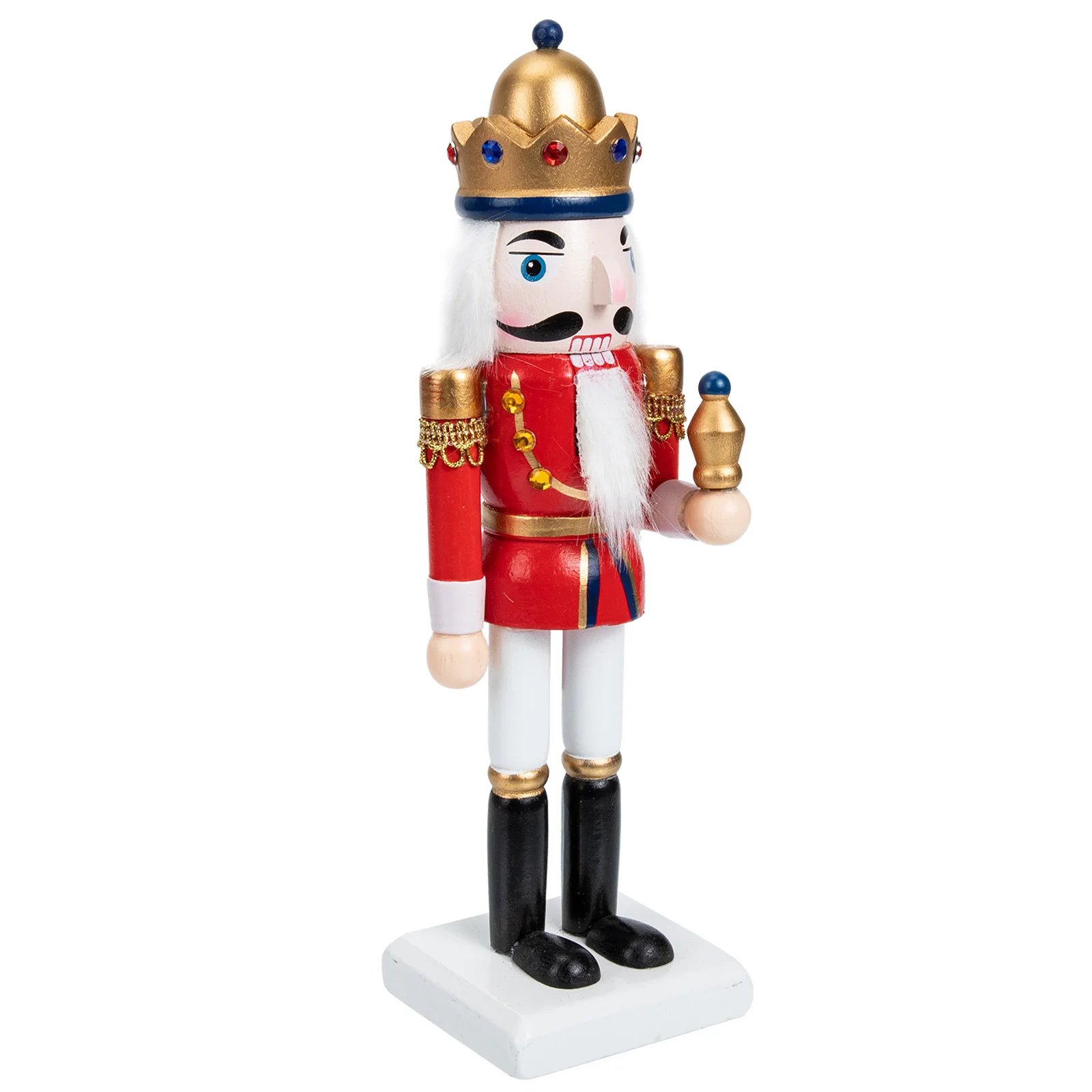

Nutcracker Christmas Nutcrackers Wooden Figurine Table Clearance Decorations Holiday Tabletop Decoration Traditional Decor Shelf