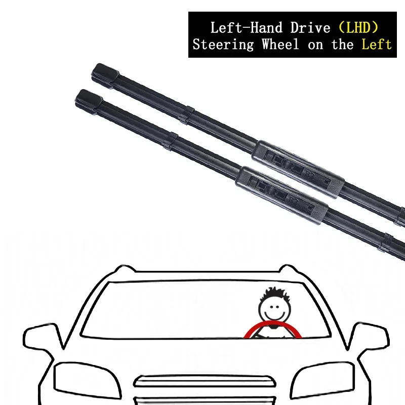 

Автомобильные передние щетки стеклоочистителя для Dacia Sandero II Accesorios Renault Sandero Stepway 2012-2022, прочные скользящие дворники для ветрового стекла