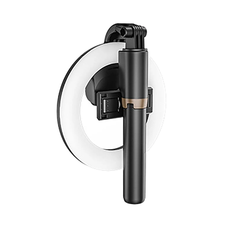 

Selfie Stick Tripod with RGB Ring Light Wireless Bluetooth Remote Control for Selfie Makeup Fill Light Video Recording