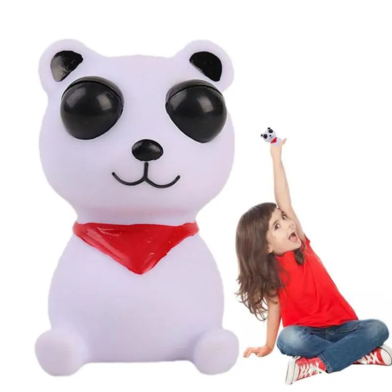 

Игрушки-панды Squishys, снятие стресса, милые медленно восстанавливающие форму сенсорные шарики для детей, медленно восстанавливающие форму пр...