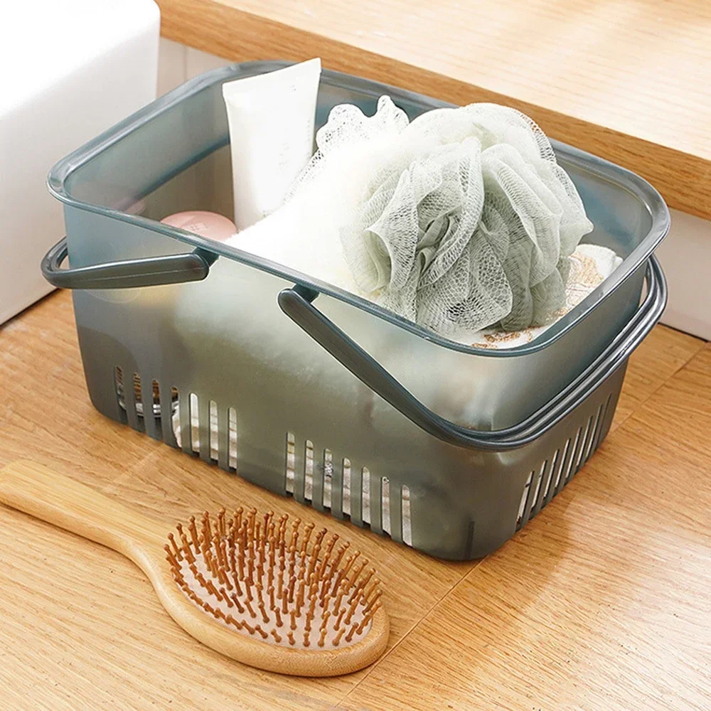 

Reusable Hollow Large-capacity Bag Easy Basket Bag Clean Portable Plastic To And Holiday Portable Bath Beach Multi-purpose