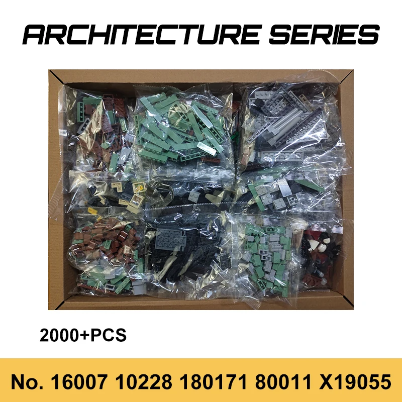 Строительный дом с привидениями строительные блоки игрушечные модель для 10228