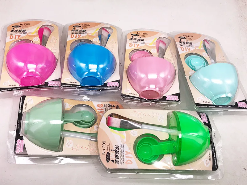 6 шт./набор розовая маска для лица