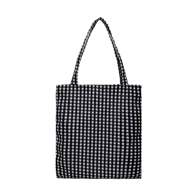 

Casual Handbag Shopping Shoulder Bag for Women Fashion Hobo Bags PlaidTote Bag