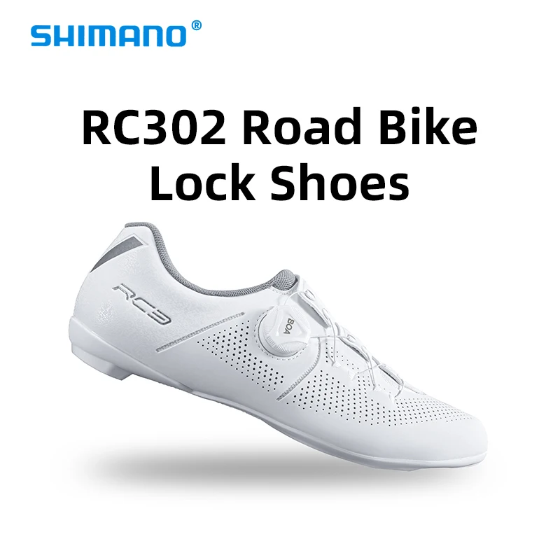 SHIMANO Обувь с велосипедным замком RC302 RC703 Мужская обувь для шоссейного велосипеда