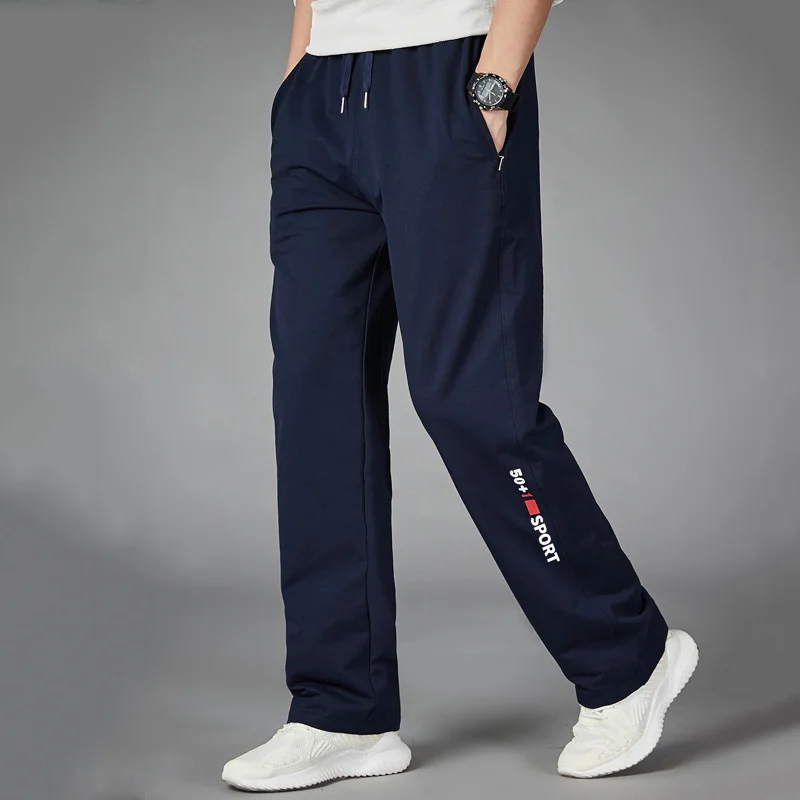 

Men Streetwear Gyms Spring Tracksuit Running Sports 5XL Jogger Pants Men Quality Trousers High Cotton Sportswear Sweatpant Pants