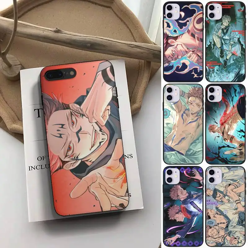 

Cartoon Anime Jujutsu Kaisen Phone Case fundas shell cover for HUAWEI P10 P20 P30 P40 mate 30 40 lite Pro