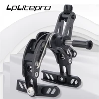 lp litepro 1 pair carbon fiber road bike pull brake caliper c brake ultra light 142g dual pivot c caliper brake v brake