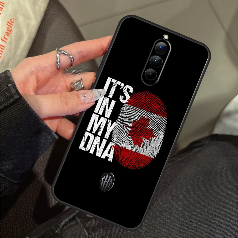Канадская фантастика для Nubia Red Magic 8 Pro Plus чехол-бампер ZTE чехол с флагом 6R 6S 7S 6 7
