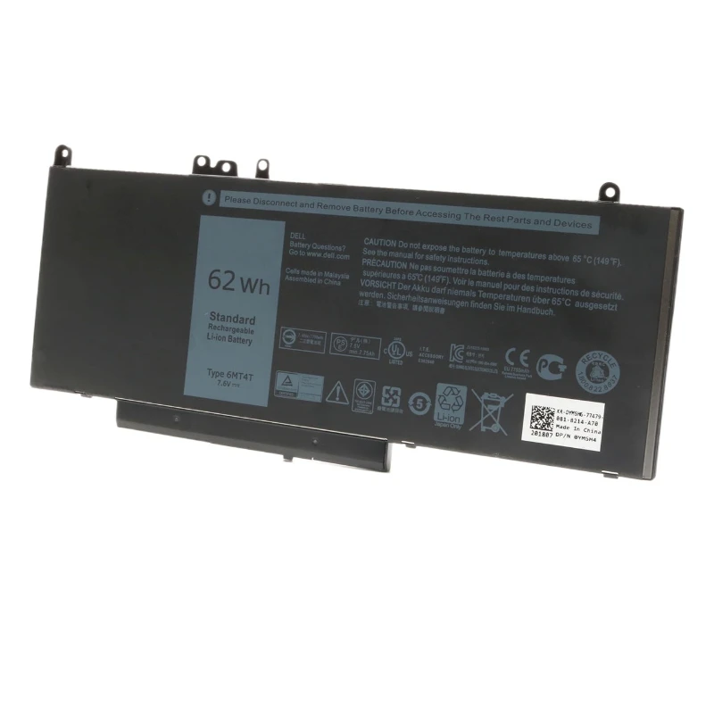 Фото Для ноутбука Dell Latitude 5450 5550 E5450 E5550 серии (7,6 В 62 Втч) Замена аккумулятора ноутбука №4