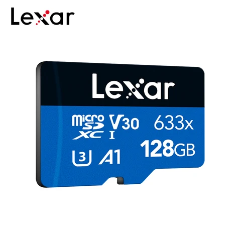 Lexar 633x Micro SD карта памяти 64GB, быстрая скорость передачи данных — детальный вид товара
