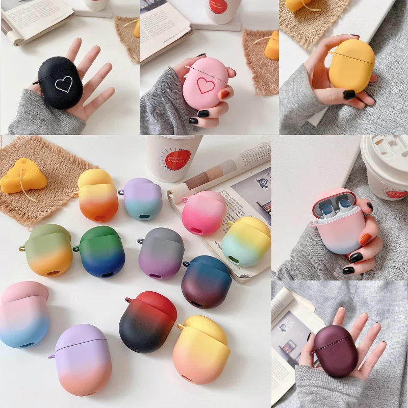 

For Xiaomi Redmi Airdots3 pro Cute Solid Color Hard PC Earphone Protector Cover Accessories for Xiaomi Redmi Buds3 pro