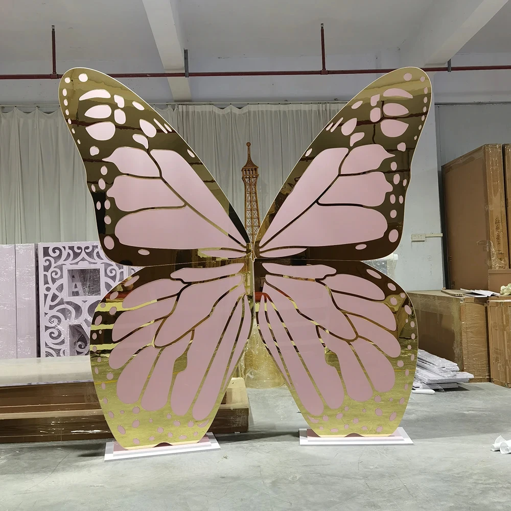 Изысканный Роскошный акриловый фон в виде бабочки