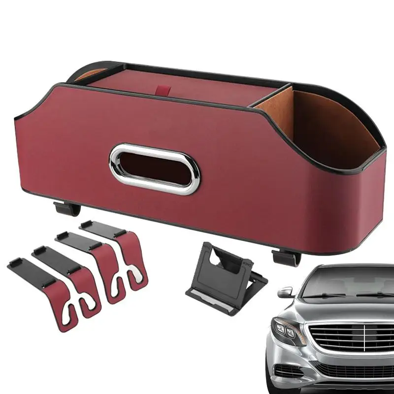 

Автомобильный ящик для хранения на подголовник, многофункциональный органайзер для хранения на спинке сиденья, компактный крючок, дизайнерский автомобильный Органайзер на сиденье для внедорожников