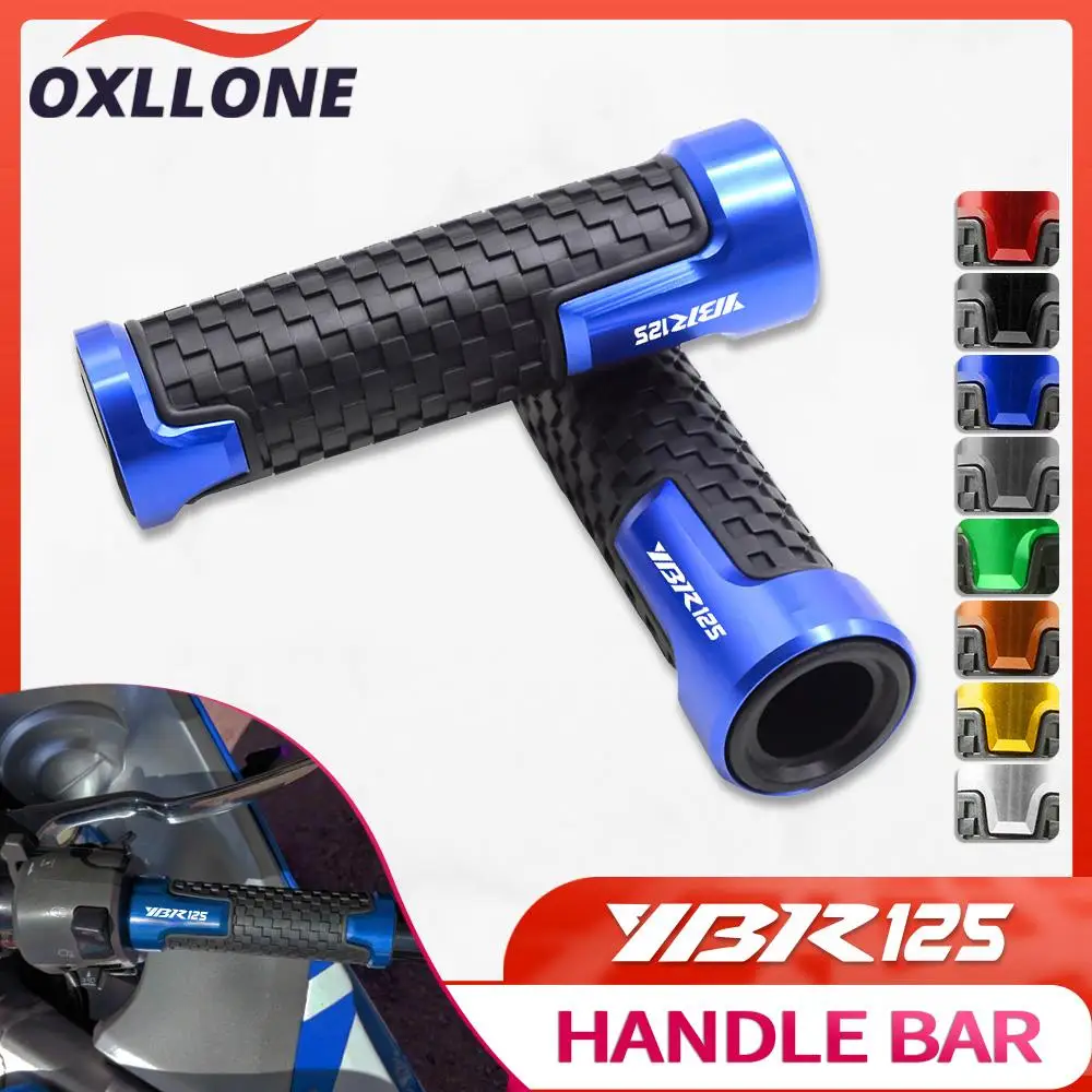 

FOR YAMAHA YBR125 2005 2006 2007 2008 2009 2010 2011 2012 2013 2014 7/8" Motorcycle CNC Handlebar Hand Grips Bar End Gel Grip