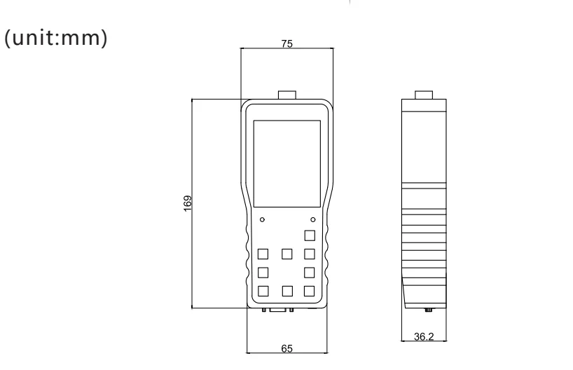 X-CF805T Двухтактный тестер Аналоговые датчики силы Цифровой динамометр с RS232/RS485