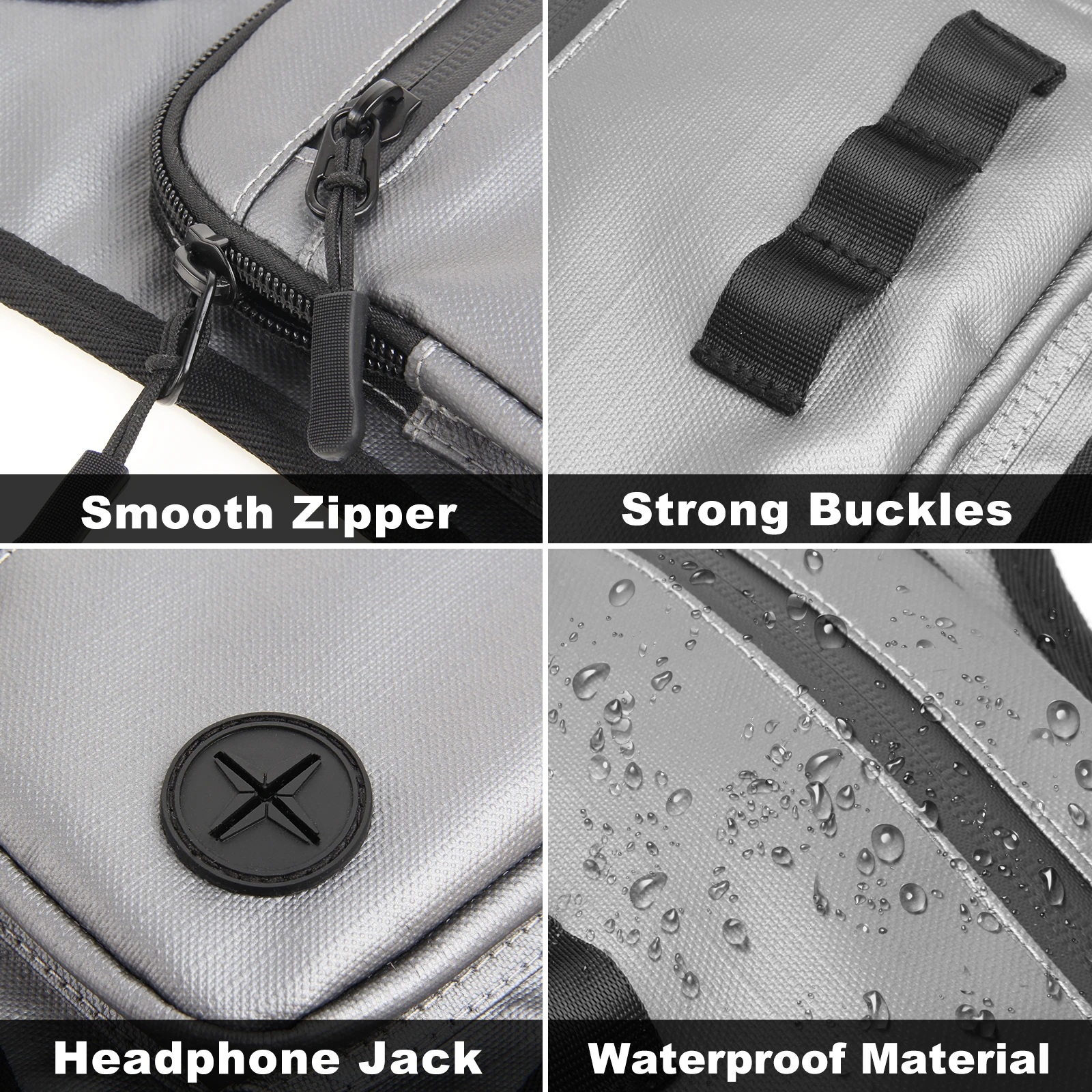 Рисунок 4 - KINGSLONG водонепроницаемый тонкий нагрудный рюкзак