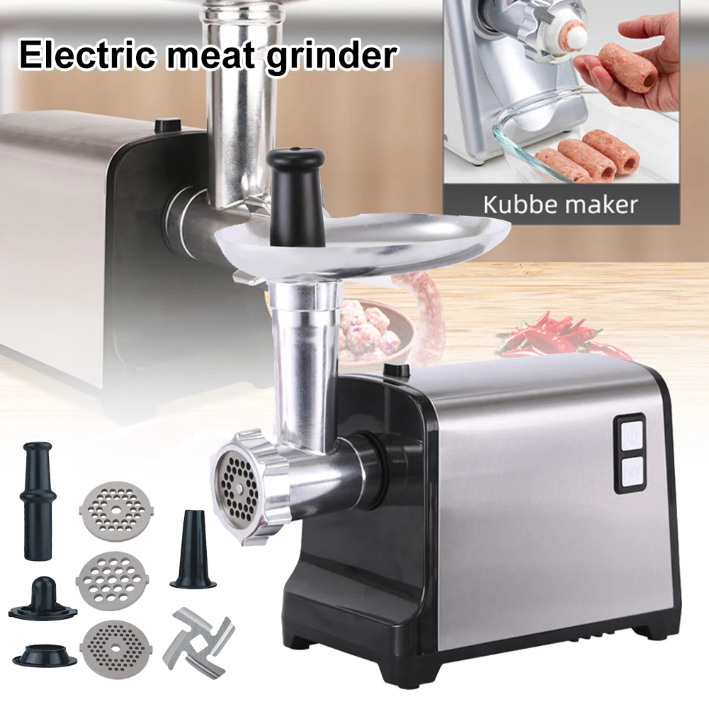 

Electric Meat Grinder Multifunctional Household Sausage Stuffer Automatic Meat Mincer Sausage Grinding Machine Kitchen Tools