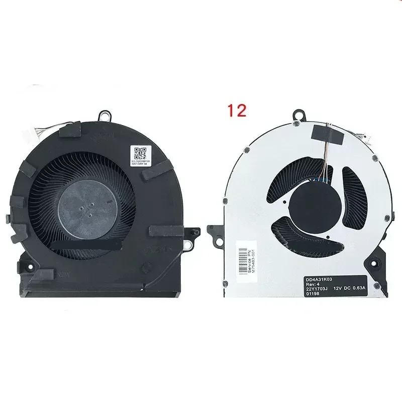 WYORESY новый оригинальный кулер для ноутбука вентилятор процессора и графического