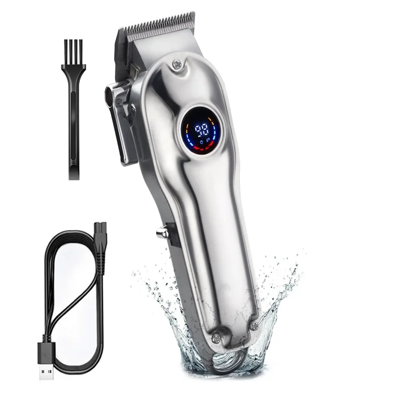 Машинка для стрижки волос аккумуляторная беспроводная мужчин