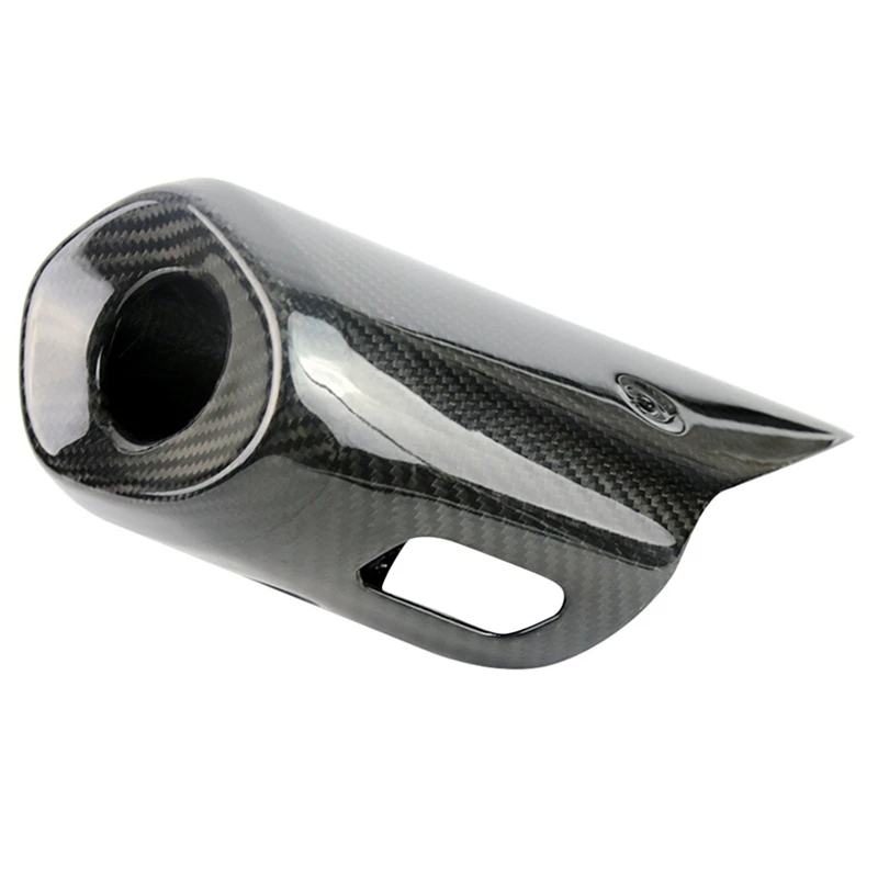 

Motorcycle Carbon Fiber Muffler Exhaust Pipe Cover Heat Shield for Yamaha MT07 FZ-07 2014-2017