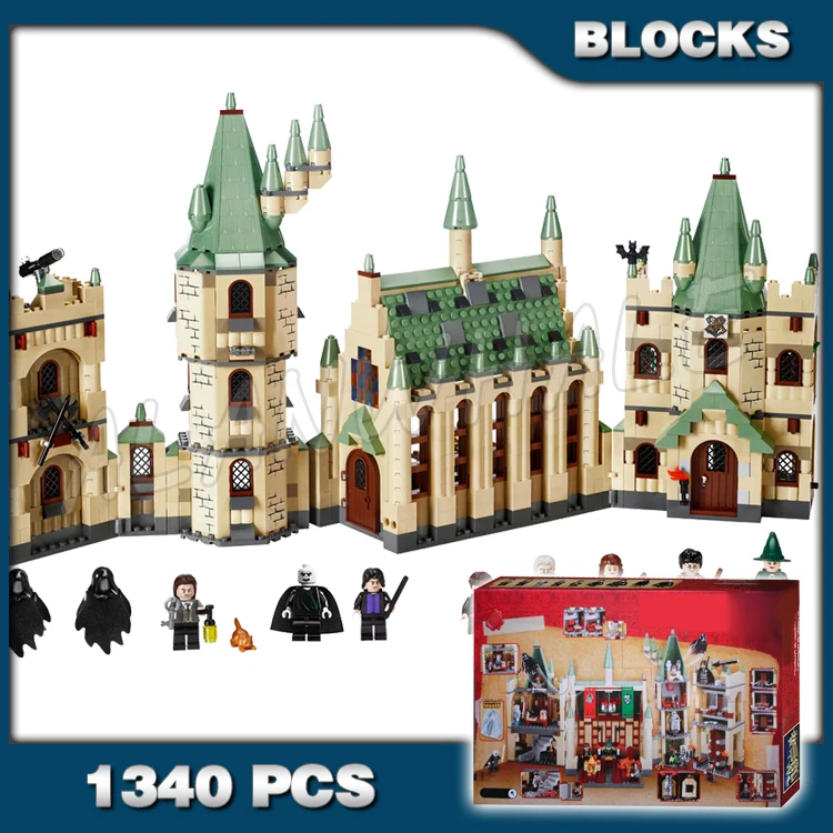 

1340pcs Magical World of Wizards School Castle Astronomy Tower Vanishing Cabinet 16030 Building Blocks Set Compatible With Model