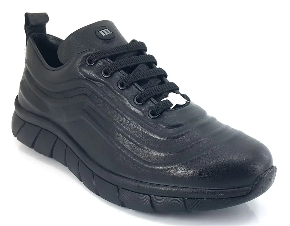 

2022 Trend New Season Model 100 Leather Shoes With Personalized and Casual Black Mammamia 3445 22YA Casual Womens shoes