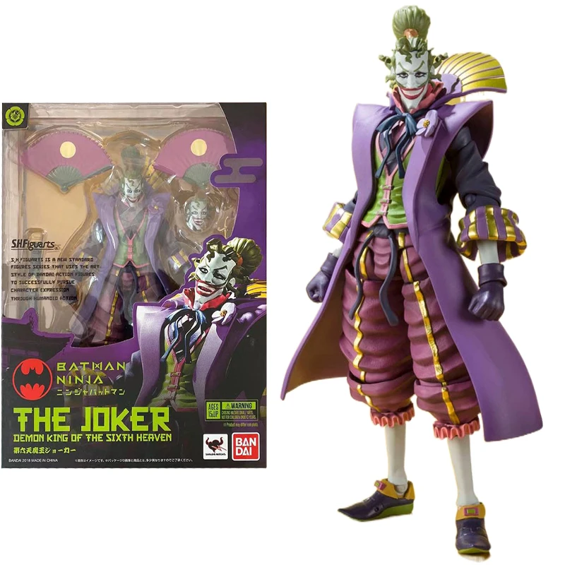 

In Stock Original Bandai S.H.Figuarts SHF Joker Demon King of The Sixth Heaven Anime Figure Model Collectible Action Toys Gifts