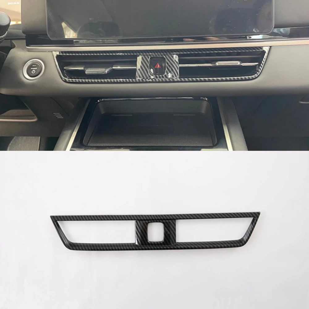 

YAQUICKA For Mitsubishi AIRTREK 2022 Car Dashboard Central Console Air Outlet Vent Frame Trim Styling Moldings