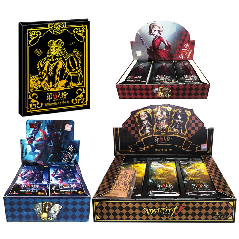 

Identity V Anime TCG Game Collection Cards Pack Booster Box Rare Surrounding Table Toys For Family Children Christmas Gift