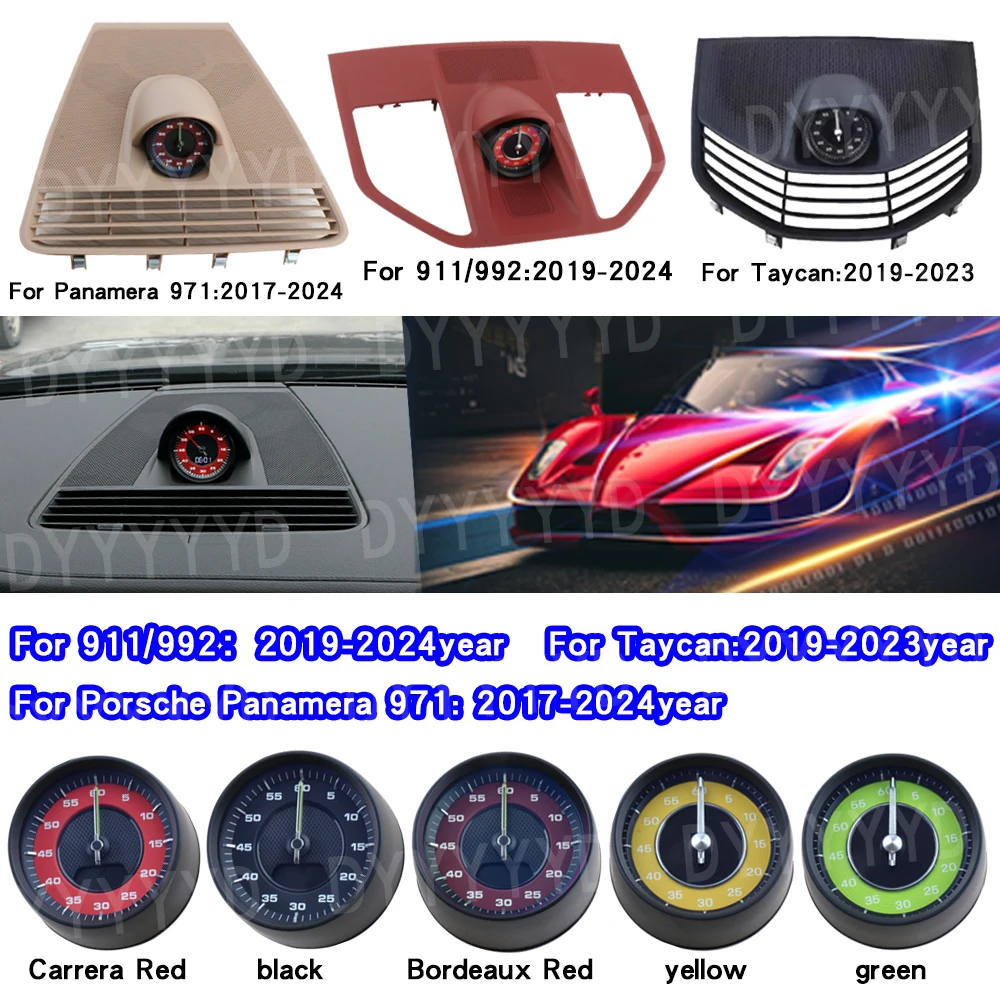 Центральная приборная панель для интерьера измерительные часы Porsche Panamera 971 92A 9Y0 718