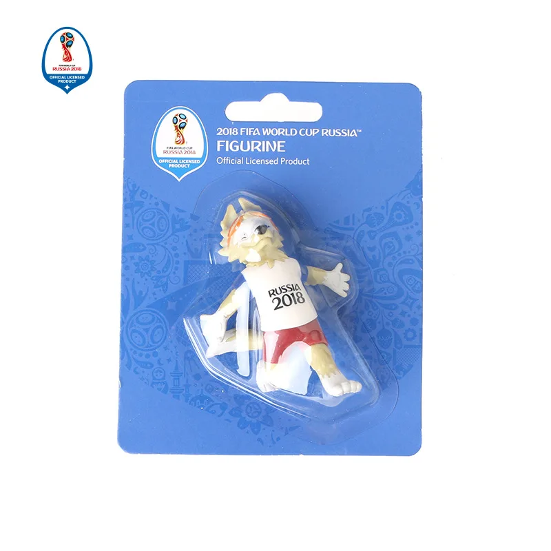 

Authentic World Cup 2018 World Cup mascot zabiwaka 3D doll celebration