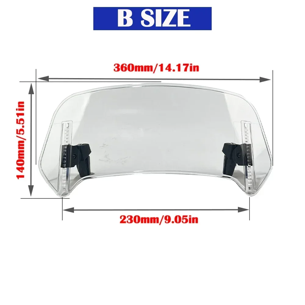 Для Suzuki BURGMAN 650 400 125 200 AN650 AN400 AN125 AN200 расширение лобового стекла мотоцикла спойлер