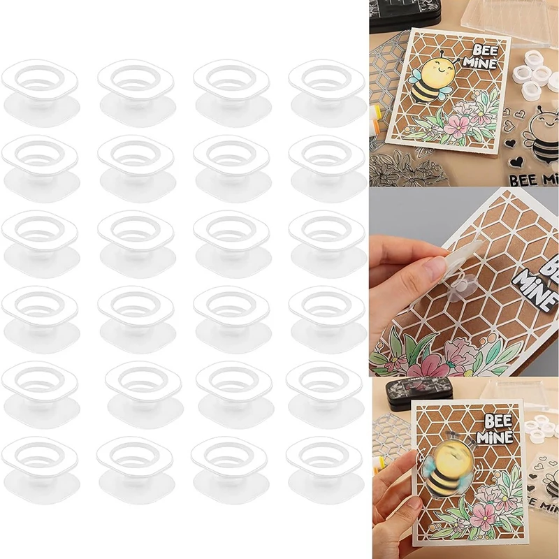 

150Pcs Mini Action Wobbles,Self-Adhesive Springs,Small Wobblers Movers For DIY Scrapbooking Wobblers Movers