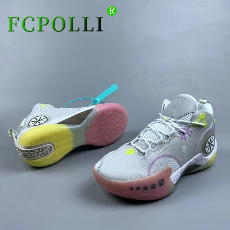 

New Cool Men Basketball Shoes Designer Sport Shoes Boy Anti Slip Basketball Boots Male Outdoor Basket Shoe Mens