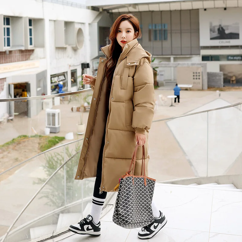 MEILLY DOLPHIN New Thick Winter Parkas Coat Casual Hooded Warm Long Jackets Coat Women Winter Thicken Parkas Outwear Coat Female