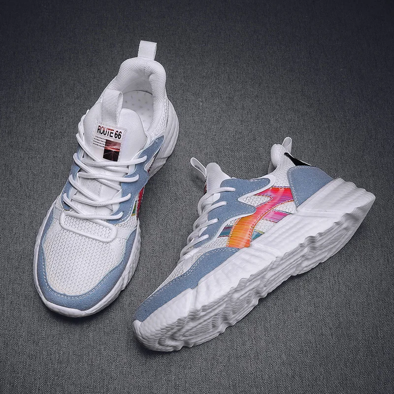 

New Fashion Light Women's Running Shoes Casual Classic White Breathable Mesh Soft Women's Sneakers Non Slip Walking Women Shoes