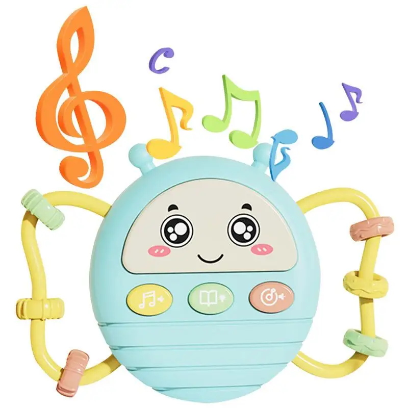 

Cartoon 2 In 1 Baby Kids Musical Toys Teething Toys Music Educational Toys Instrument Development For Children Birthday Gift