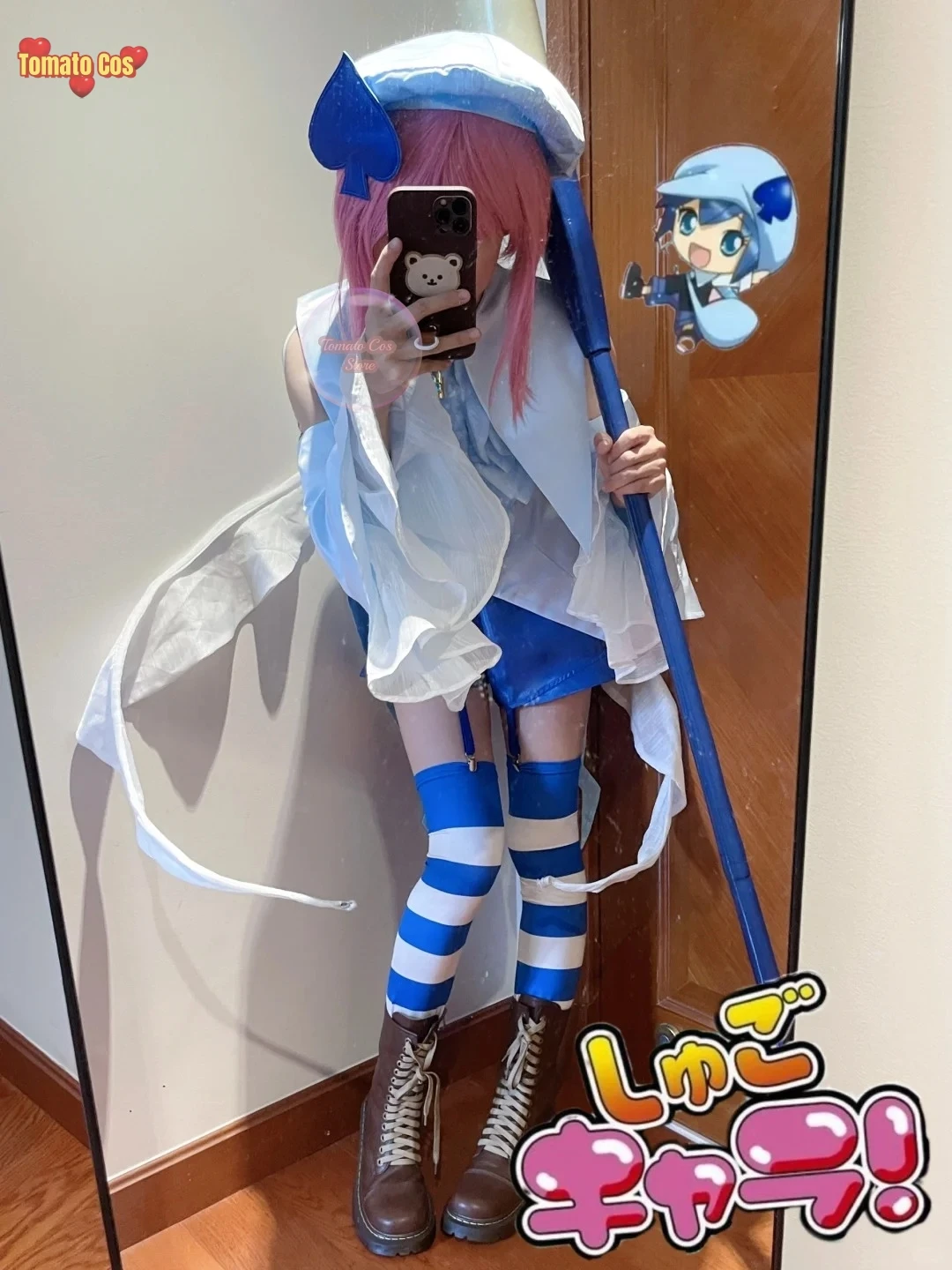 Hinamori Amu Косплей Shugo Chara Meiqi Miki Костюм Cos Game Аниме Вечеринка Униформа Хэллоуин Играть
