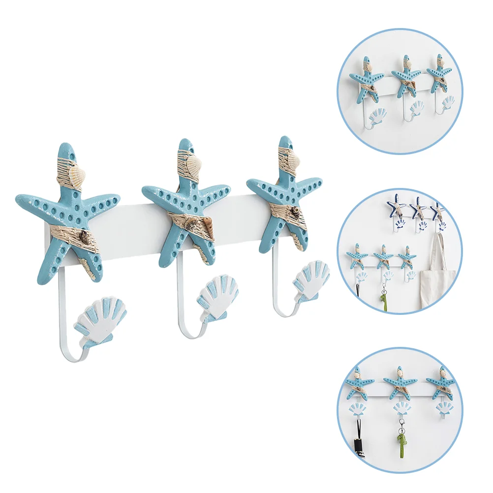 

Креативная подвесная стойка с крючками в средиземноморском стиле