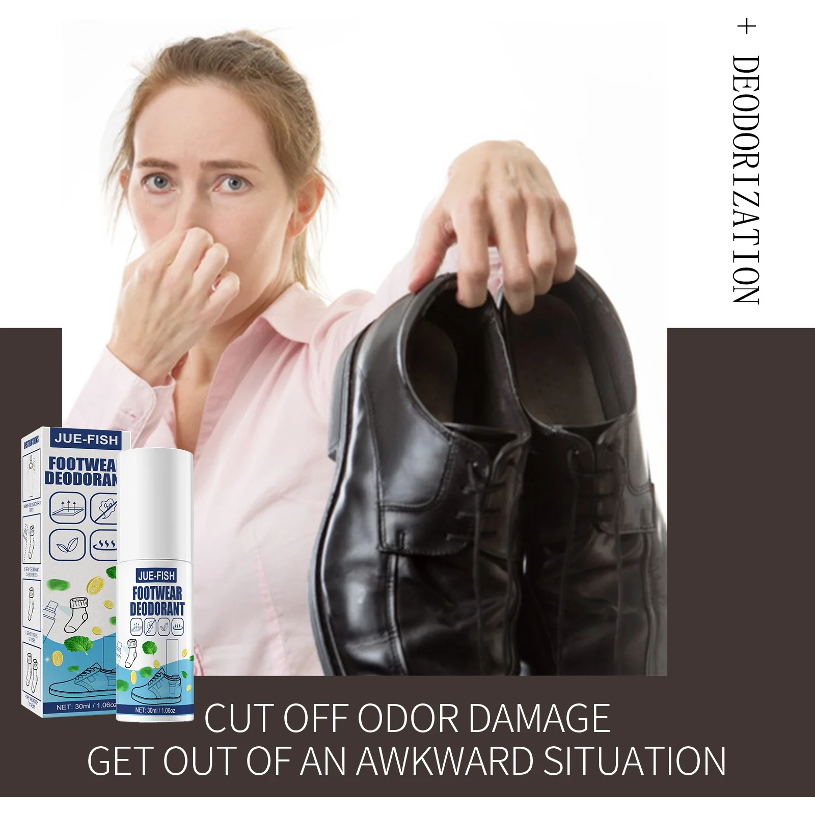 

Dating Essentials for MEN Shoes Socks Cabinet Deodorant Spray Odor Prevention Foot Odor Fast Deodorant Lasting Fragrance