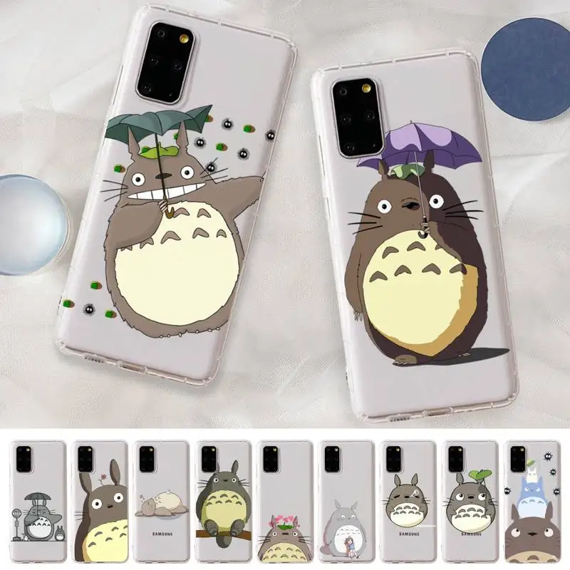 

Yinuoda Anime Studio Ghibli Totoro Phone Case For Samsung A 10 20 30 50s 70 51 52 71 4g 12 31 21 31 S 20 21 plus Ultra
