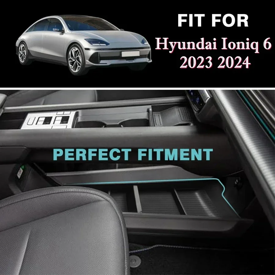 Поднос-органайзер для центральной консоли подходит Hyundai Ioniq 6 2023 2024 коробка