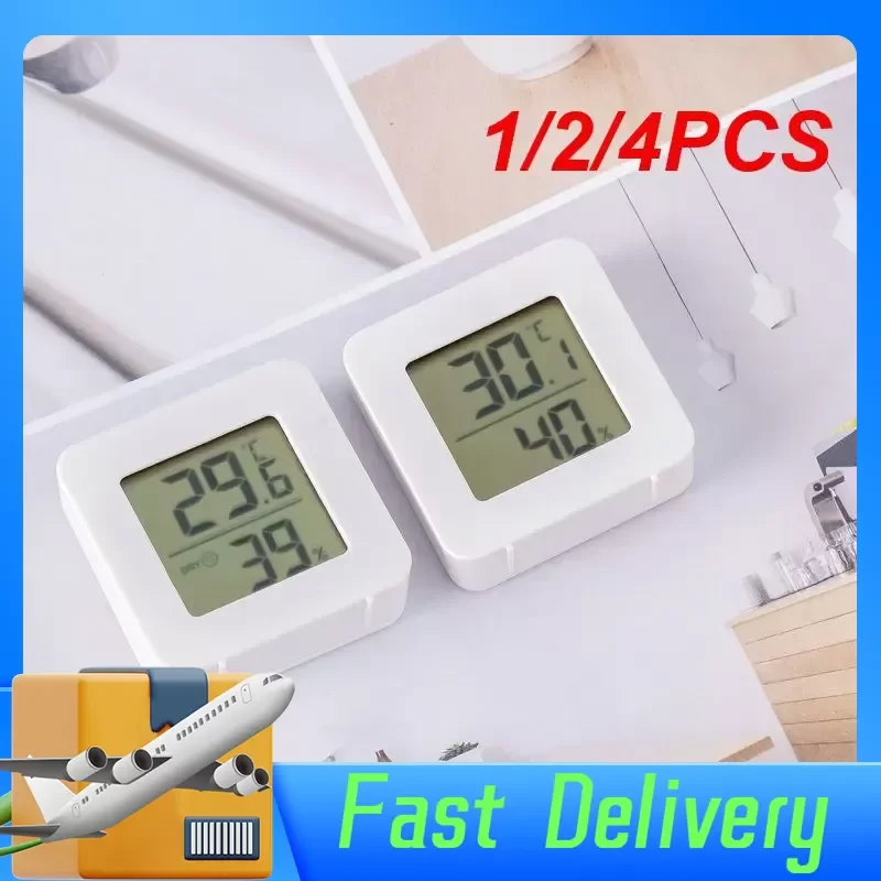 Термометр-Гигрометр с ЖК-дисплеем 1/2/4 шт.