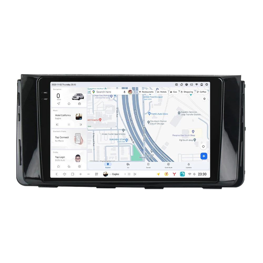 DUDU7 A7870 Интеллектуальная автомобильная система Автомобильное радио Android Auto Carplay GPS