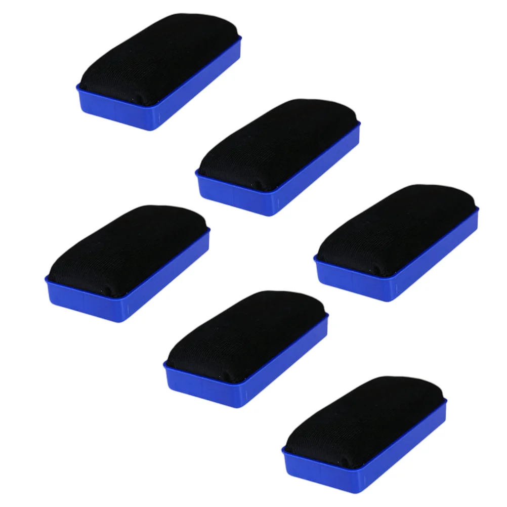 

6pcs Useful Premium Practical Cleaning Erasers Blackboard Brushes for School Office