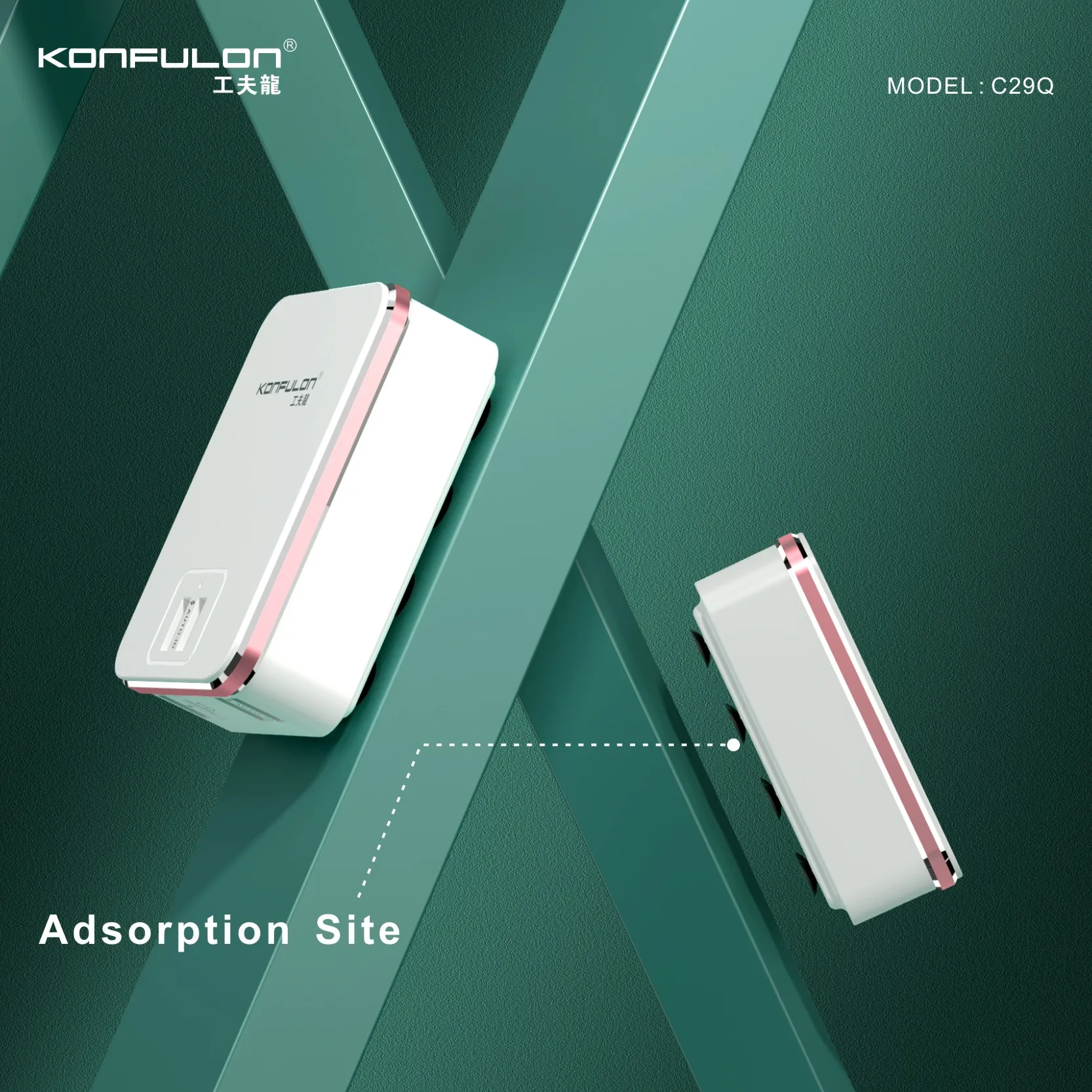 

QC3.0 22,5 Вт быстрая зарядка, многопортовый зарядный адаптер с 6USB-портами, зарядное устройство для телефона Huawei Xiaomi Samsung (ЕС/Великобритания/США)