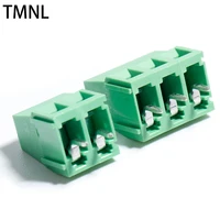 right angle screw type pcb terminal plug type block spacing circuit board stitchable pitch blocks connector cable electrical