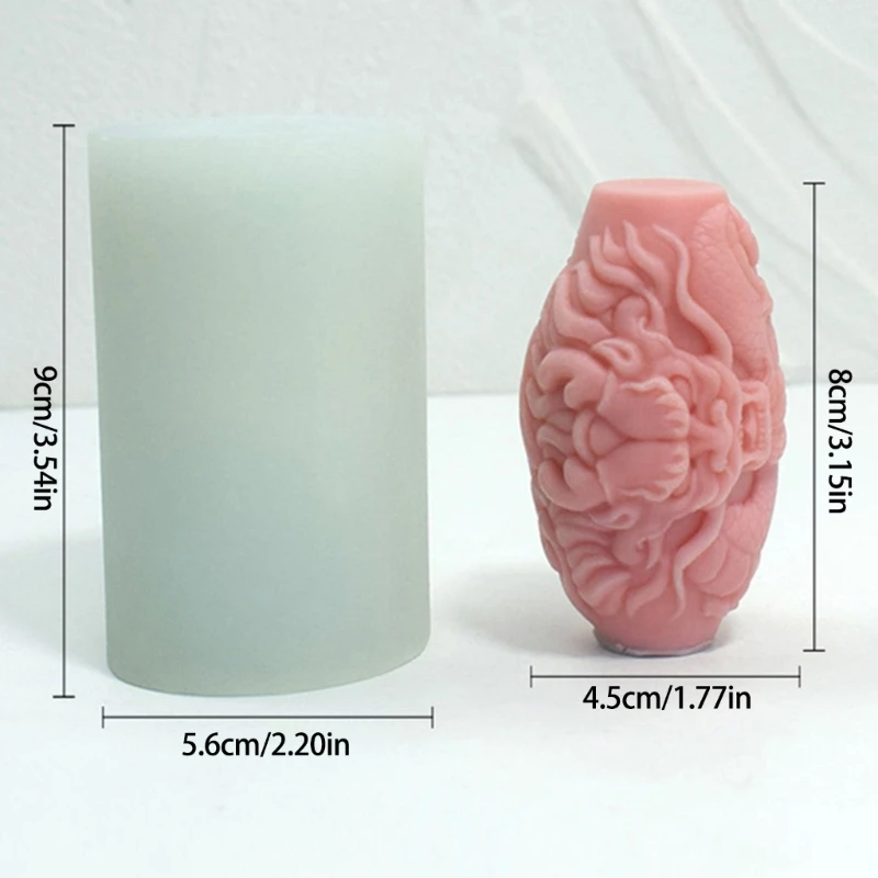 Рельефная форма для изготовления свечей гипсовая орнамента формы украшения дома