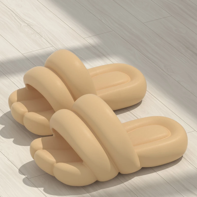 Thick-soled Ultra-slippers Women's Summer Fashion Outside Wearing Shit 2023 Feeling Outdoor Thick-soled Sandals Indoor Sandals